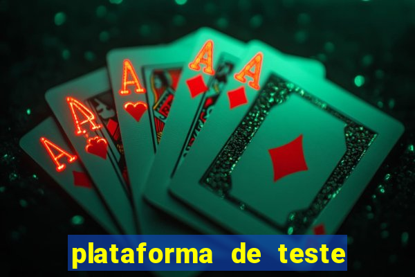 plataforma de teste pg demo